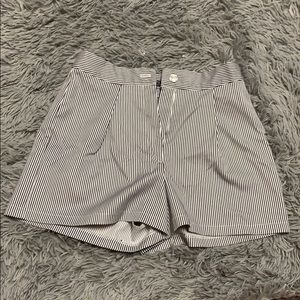 NastyGal striped short